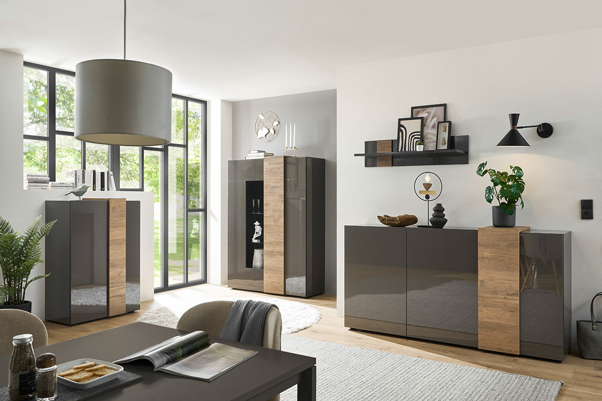 Positano Witryna 2-drzwiowa